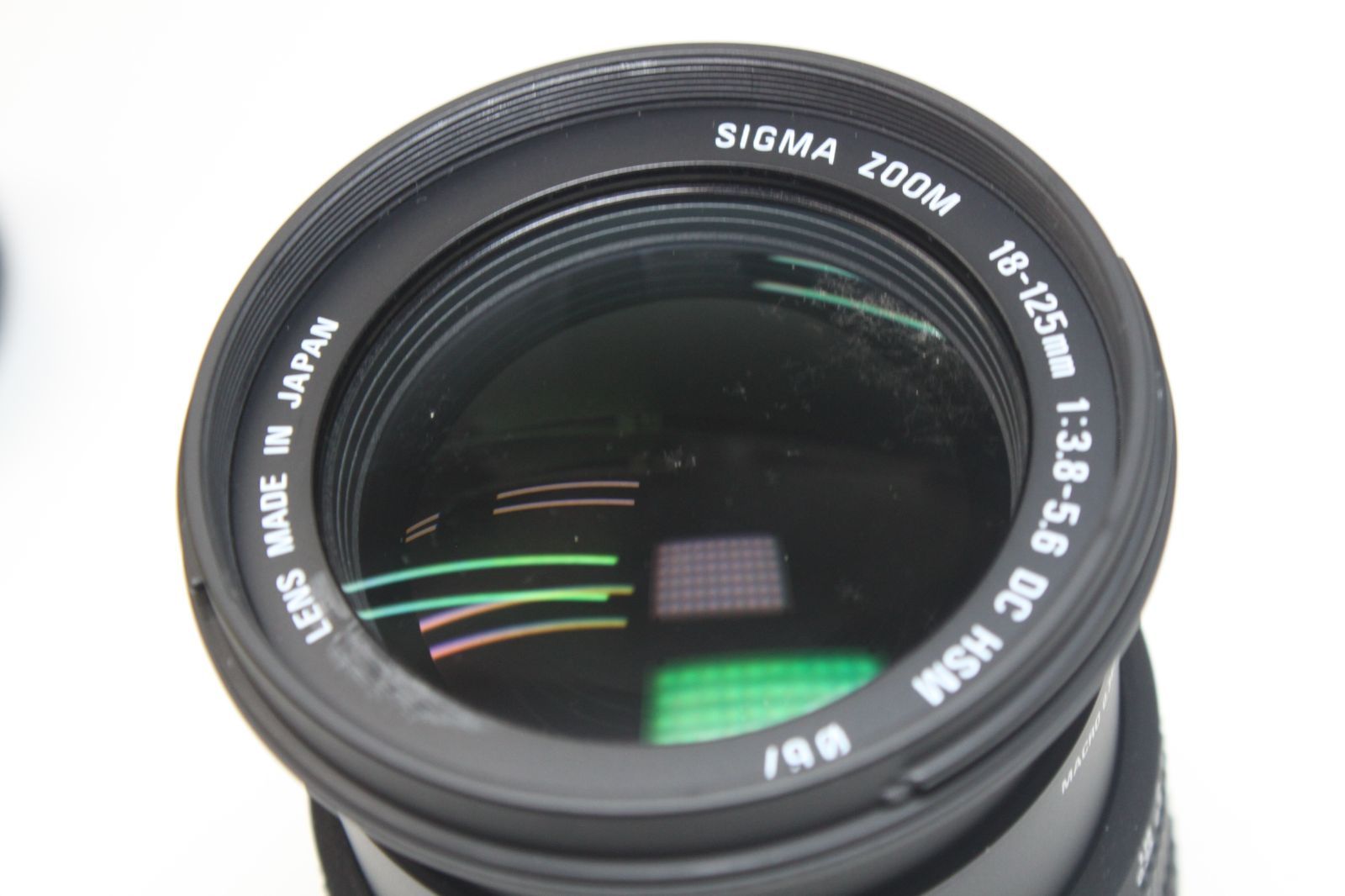 現状品】SIGMA/18-125mm F3.8-5.6 DC HSM/ペンタックスKマウント用 