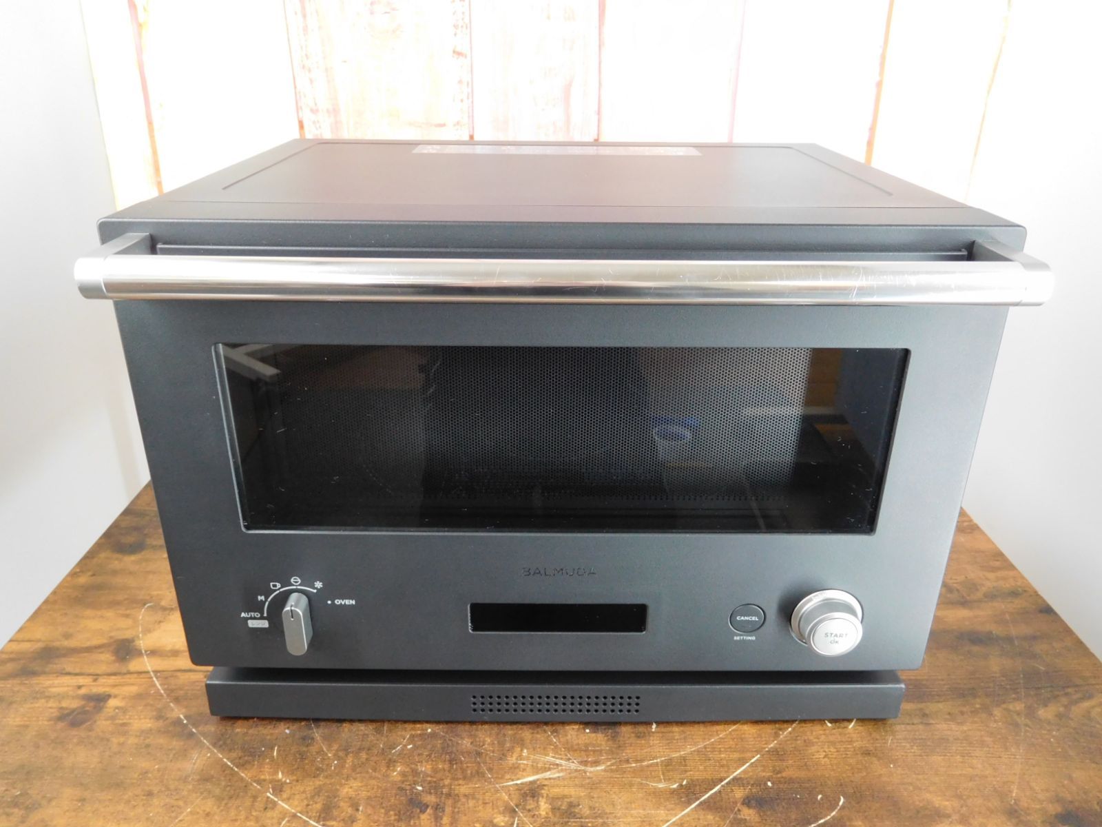 つっちー様BALMUDA オーブンレンジ　ジャンク　K04A-BK 2021年製 BALMUDA The Range K04A オーブンレンジ ジャンク品 つっちー様