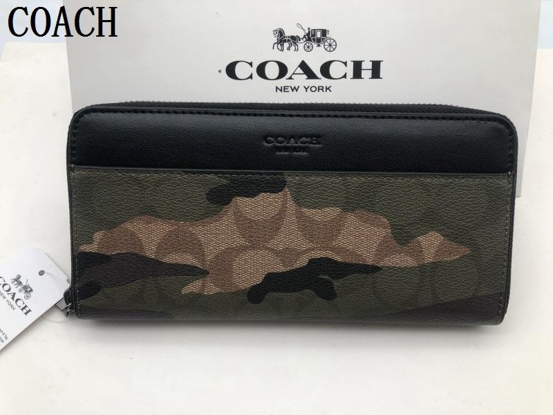 コーチ  COACH 長財布 財布 シグネチャー アコーディオンラウンドジップウォレット メンズ財布 贈り物 新品 未使用155 F87189  xj0001