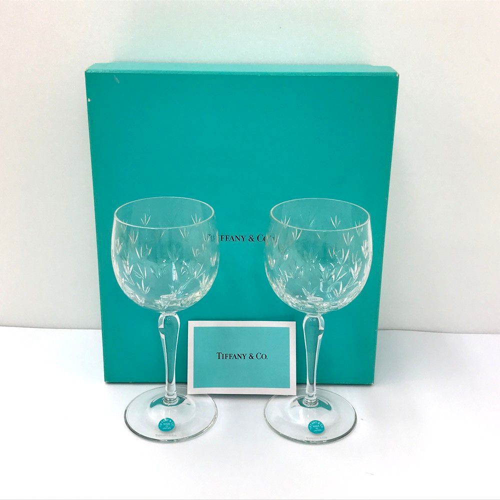 長期保管未使用品 TIFFANY&Co.ティファニー ワイングラス ペア グラス 
