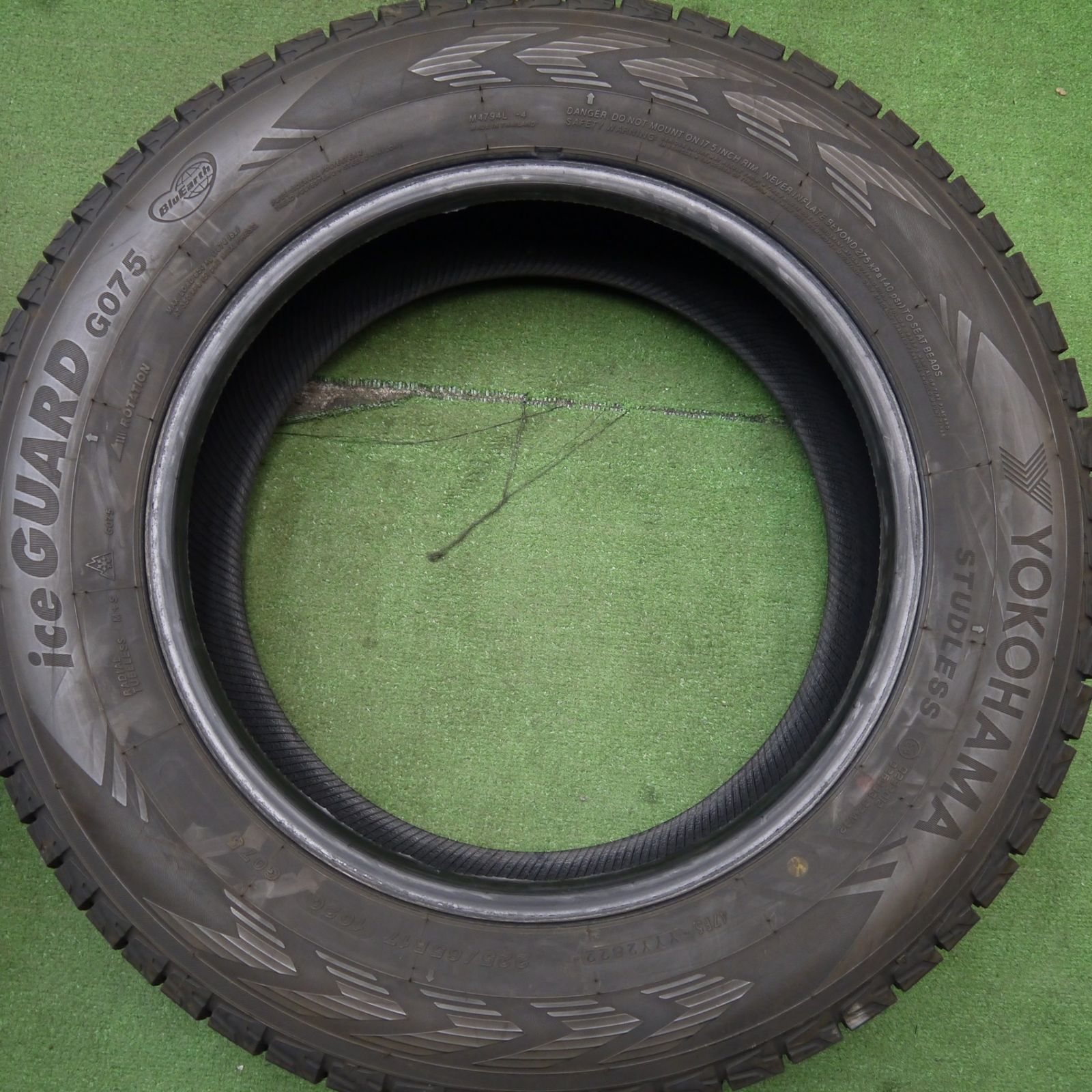 バリ溝！22年！9分☆スタッドレス 225/65R17 ヨコハマ アイスガード 