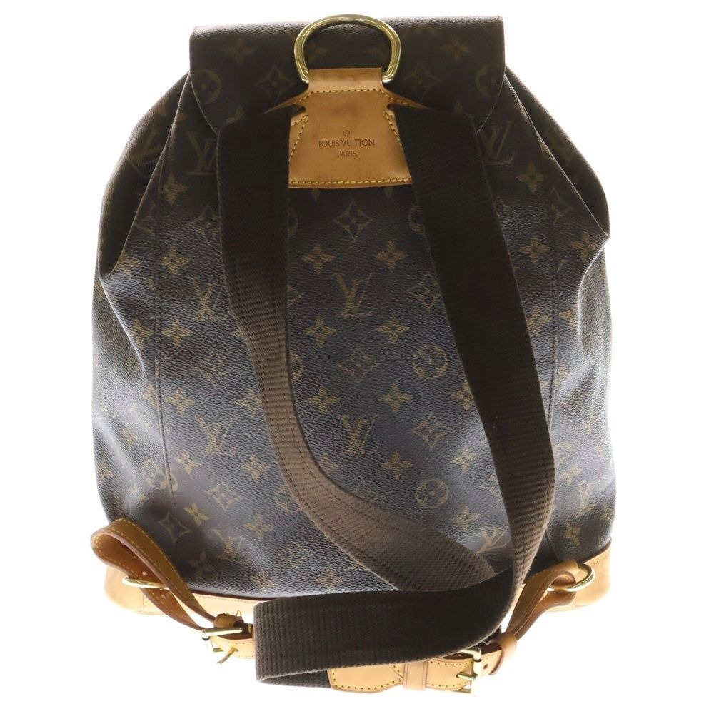 ルイヴィトン 【LOUIS VUITTON】モンスリGM リュック M51135 LOUIS VUITTON (ルイヴィトン) モンスリ 99年製 リュックサック