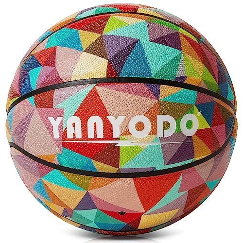 YANYODO バスケットボール 7号 屋内 屋外用 PU革 吸湿 滑り止め 高