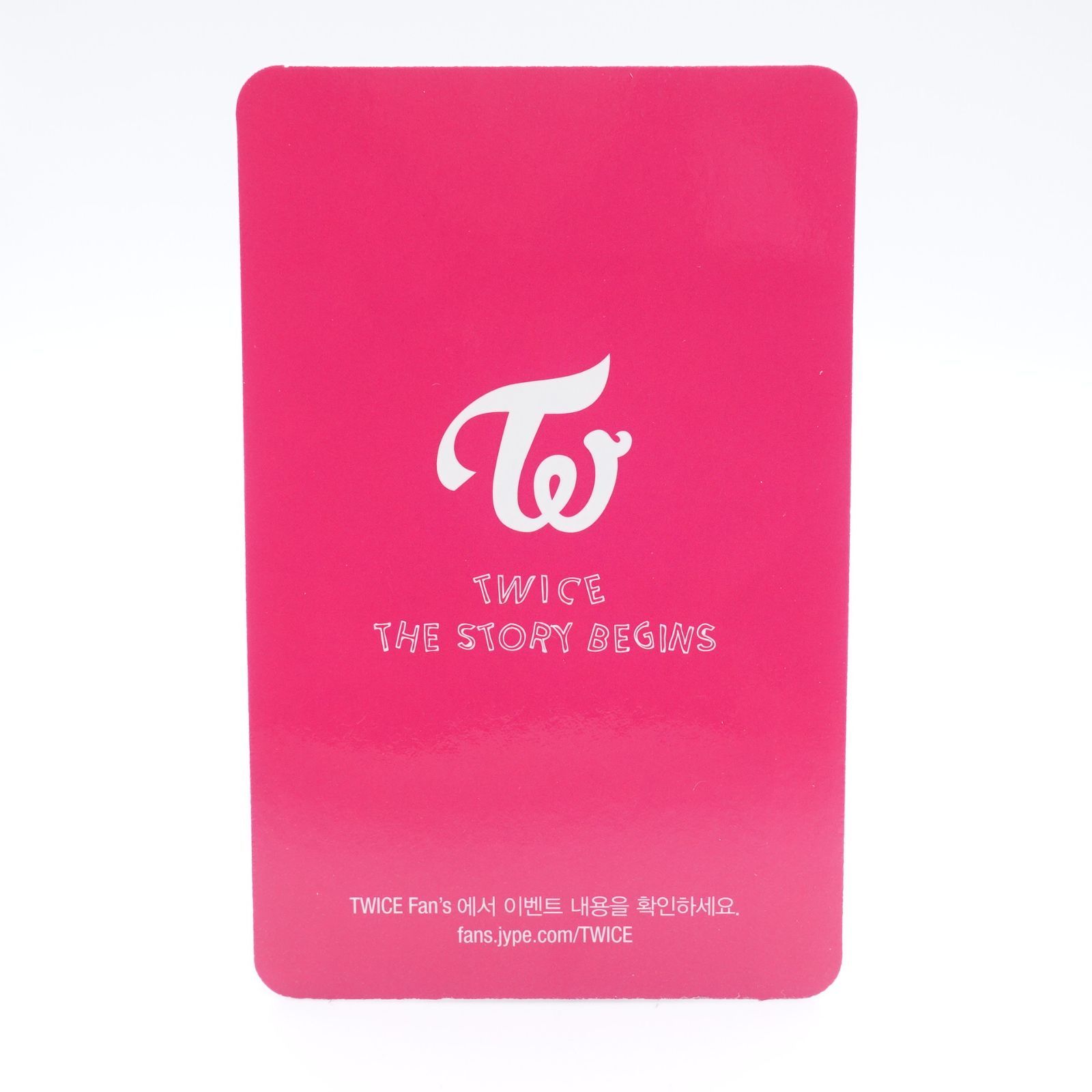 TWICE チェヨン The Story Begins 幼少期 トレカ フォト カード
