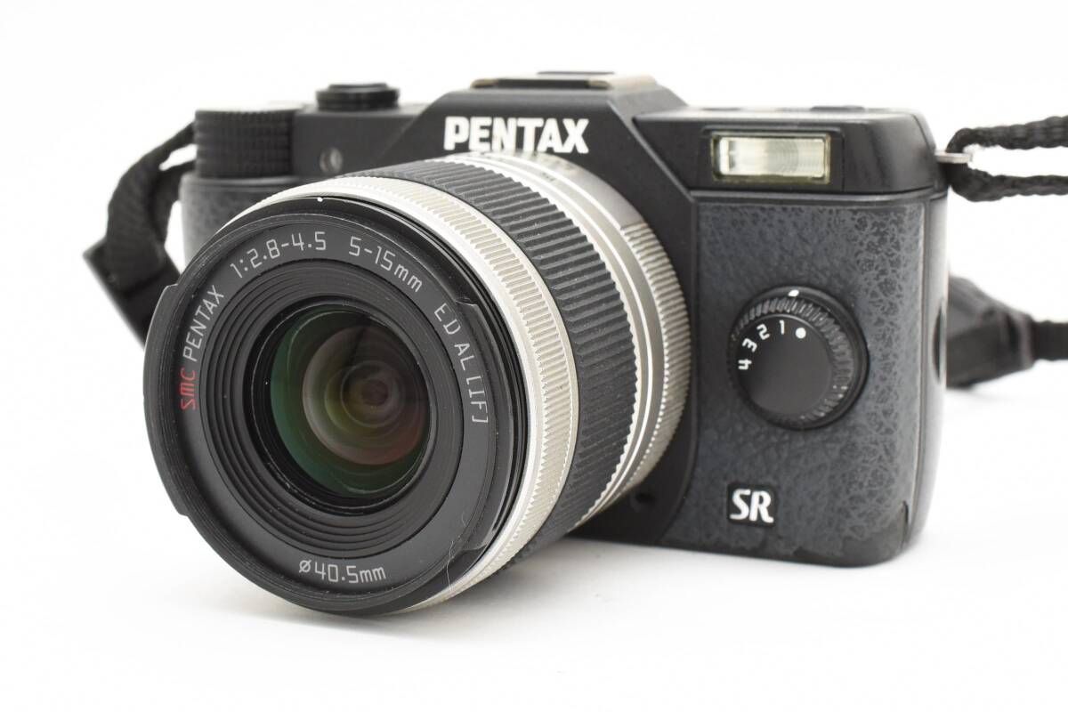 ☆良品☆ペンタックス PENTAX Q10 5-15mm F2.8-4.5 ED AL ブラック 