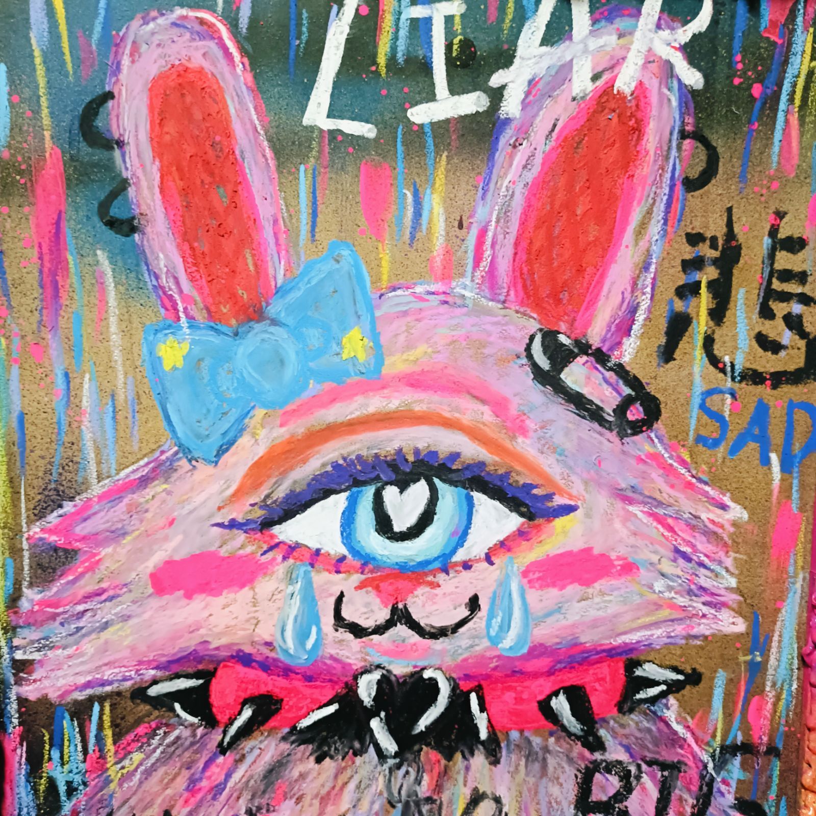 2025年新作シリーズ】嘆きのうさぎ-The rabbit sorrow- 【A3サイズ