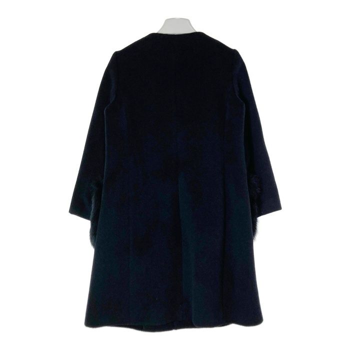 ☆ANAYI アナイ アンゴラビーバー ポケットファー ノーカラーコート