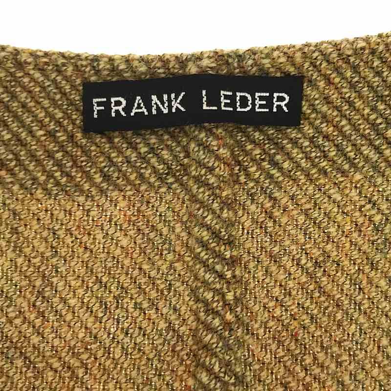 FRANK LEDER / フランクリーダー | ウール ポケット付き Vネック