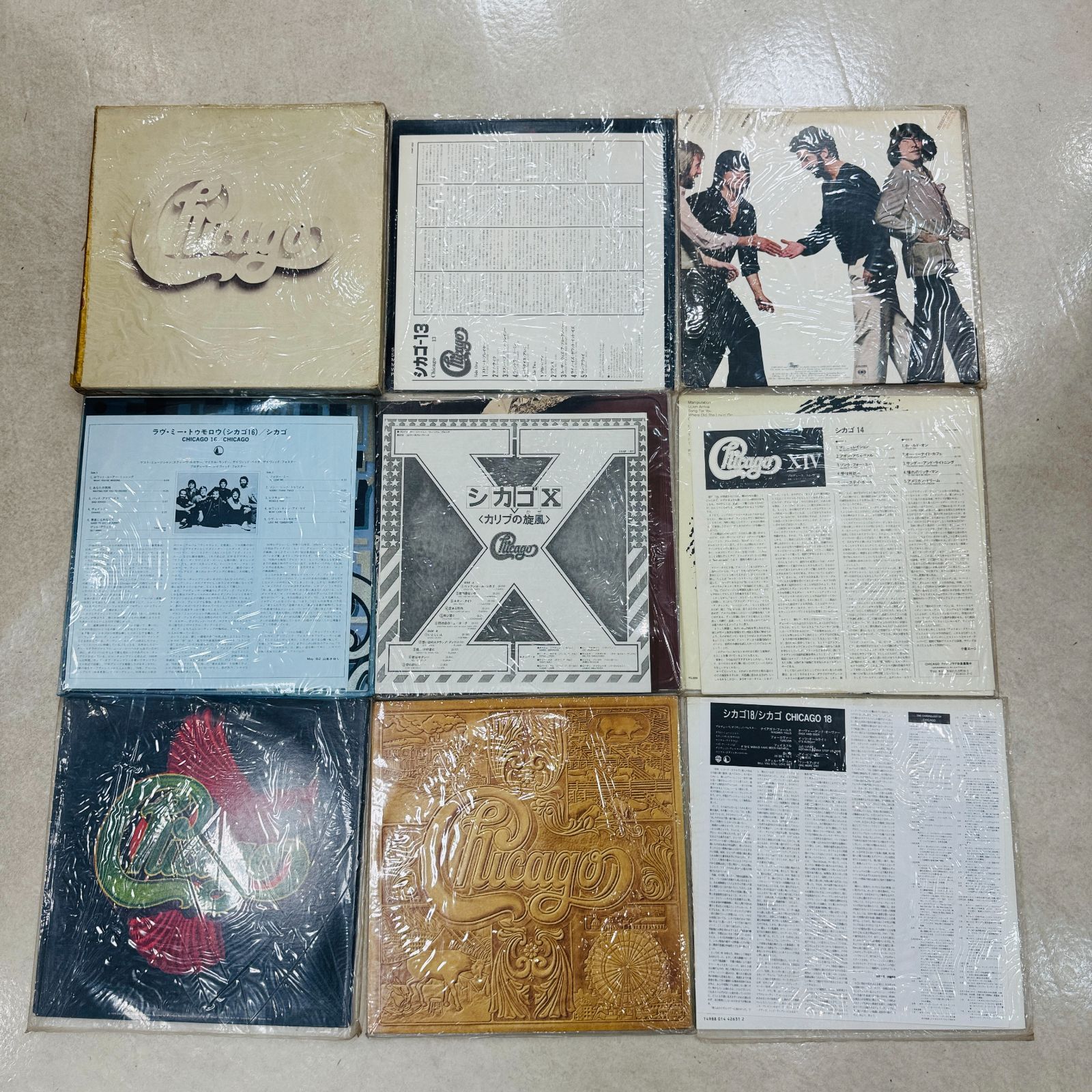 Chicago シカゴ他 レコードセット