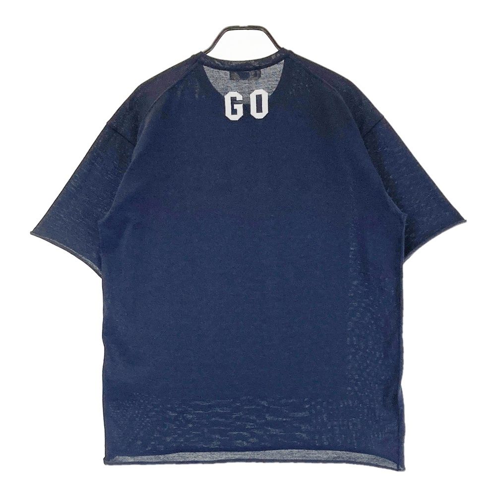 サイズ：XL MUNSING WEAR マンシングウェア ×PENGUIN 半袖 サマーニットセーター  ネイビー系 [240101491866] ゴルフウェア メンズ ストスト サイズ：XL MUNSING WEAR マンシングウェア ×PENGUIN 半袖