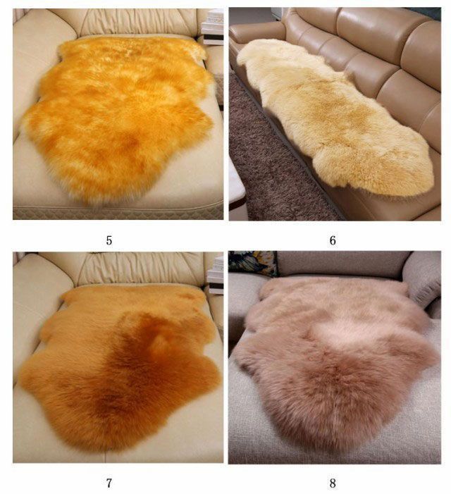 羊毛ムートン2匹物ラグ 毛足25mm ムートン ラグ 羊毛 マット 2匹物 敷物 暖かい 100%原皮 あったか 厚手