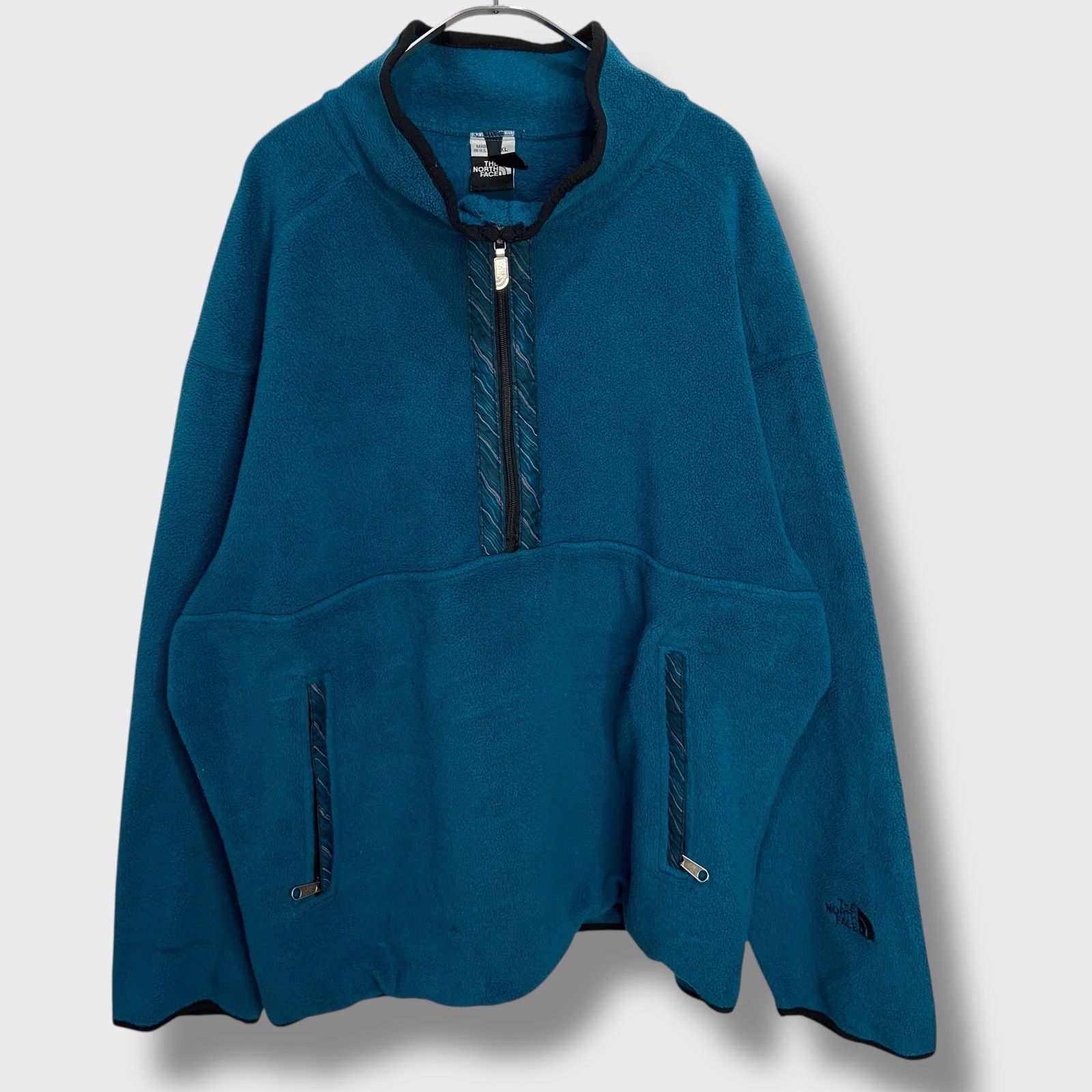 ☆THE NORTH FACE☆ザノースフェイス☆ハーフジップフリース☆90s☆USA 