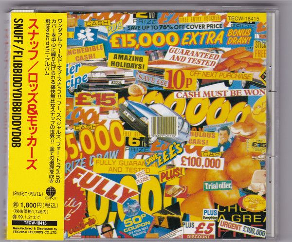 CD Snuff Flibbiddydibbiddydob TECW18415 Overseas Records