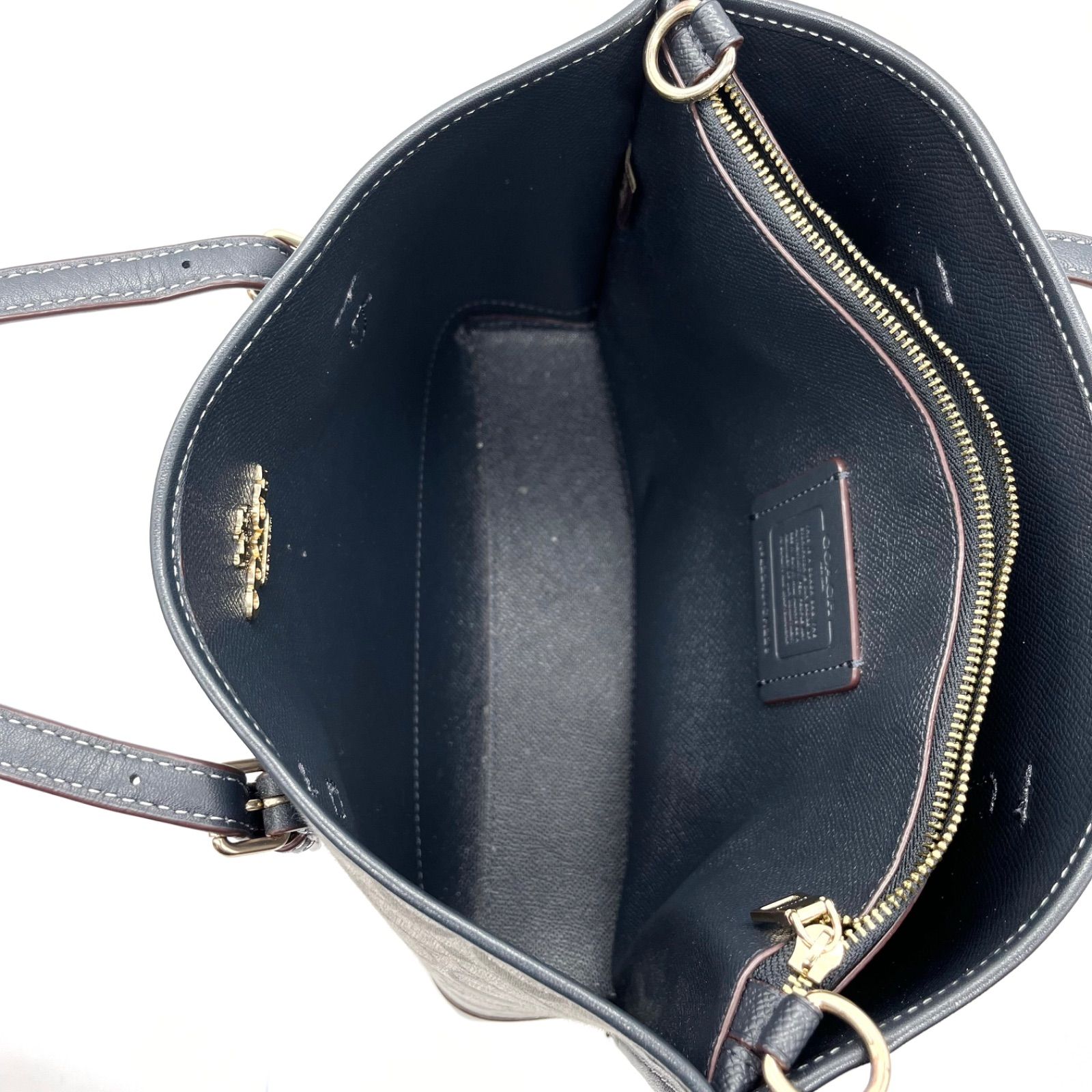 〔新品未使用〕　COACH バッグ CH228 COACH（コーチ） バッグ シャンブレー レザー シグネチャー モリー
