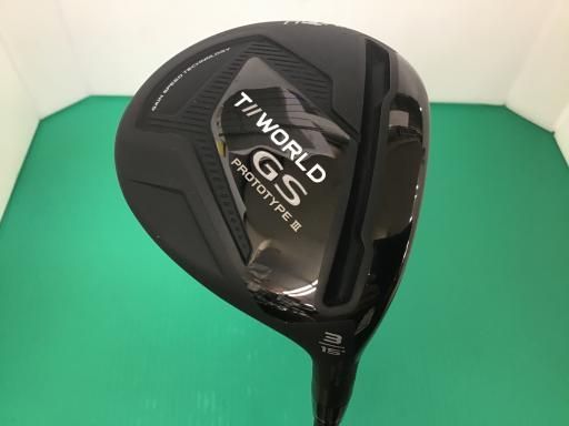 本間ゴルフ TOUR WORLD GS PROTOTYPE III 3W フェアウェイウッド FW VIZARD FZ-5 フレックスS メンズ 男性用 右利き 右用 Cランク ゴルフクラブ