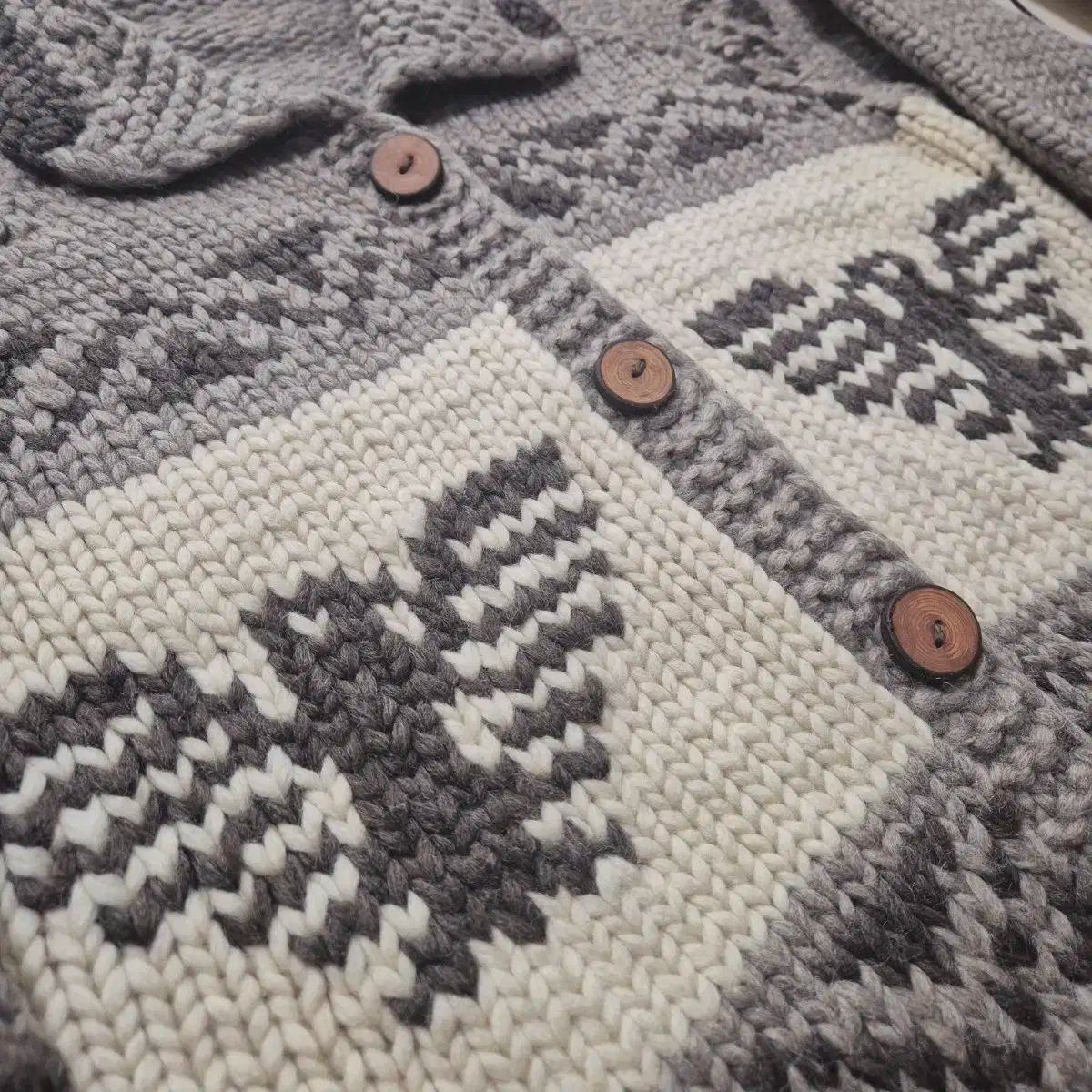 ハンドメイド サンダーバード カウチン ヘビーウール ジャケット F KANDAIZUMI_COM