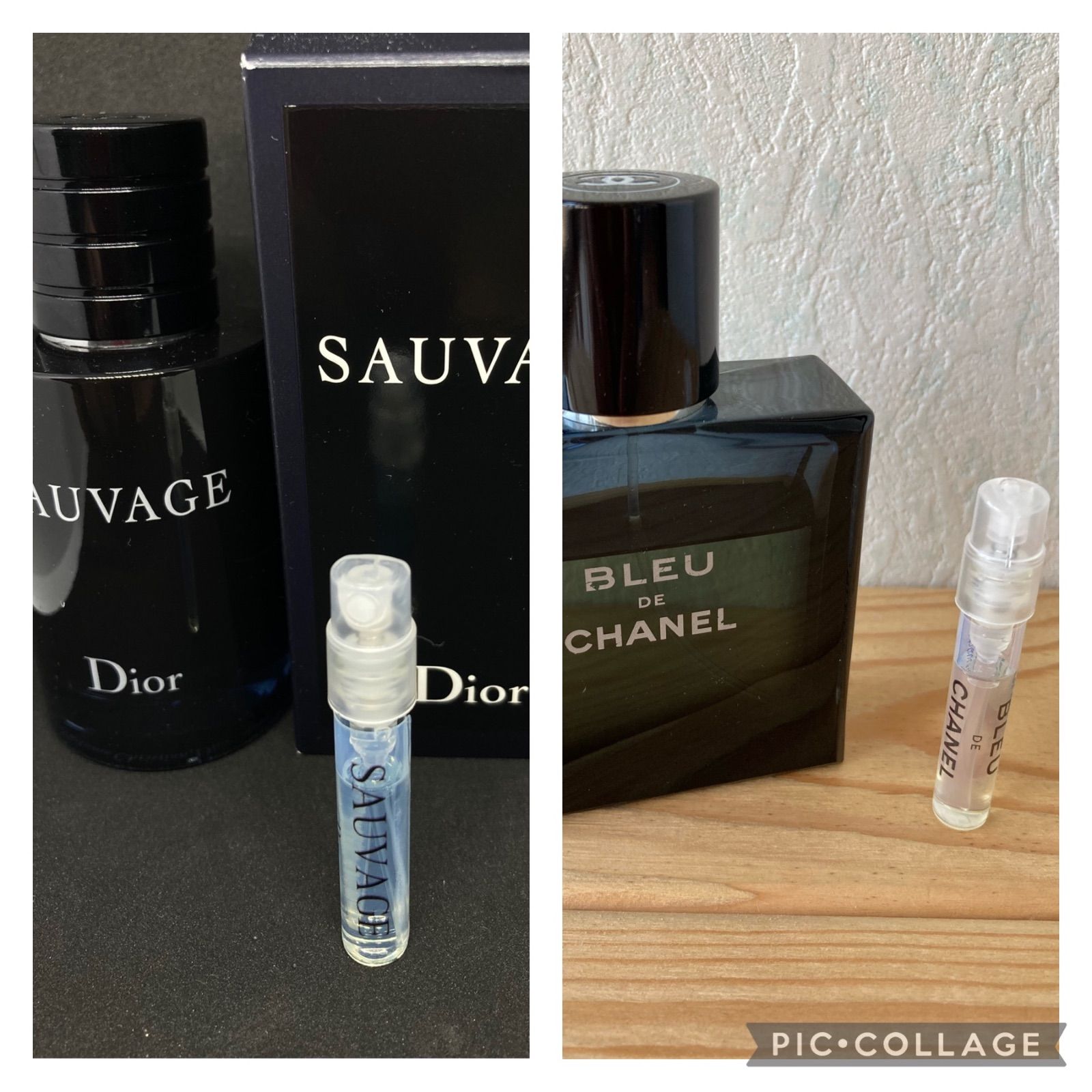 ［ハイブランド香水2点セット］Diorソヴァージュ、BLEU DE CHANEL ハイブランド香水2点セット］Diorソヴァージュ、BLEU DE CHANEL