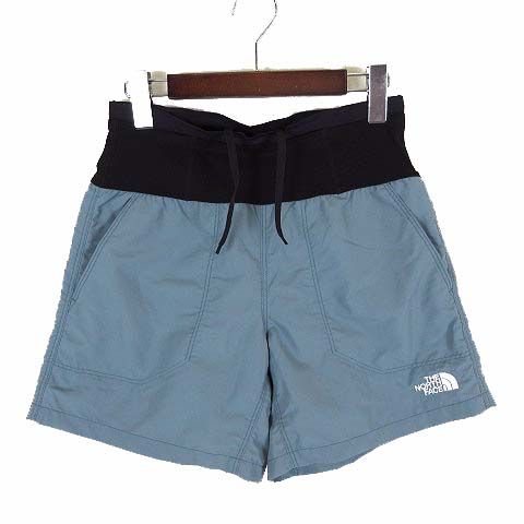 ザノースフェイス THE NORTH FACE フリーランショーツ Free Run Short ショートパンツ NB92191 ブルーグレー 黒 ブラック S アウトドアウエア ランニング エクササイズ トレーニング