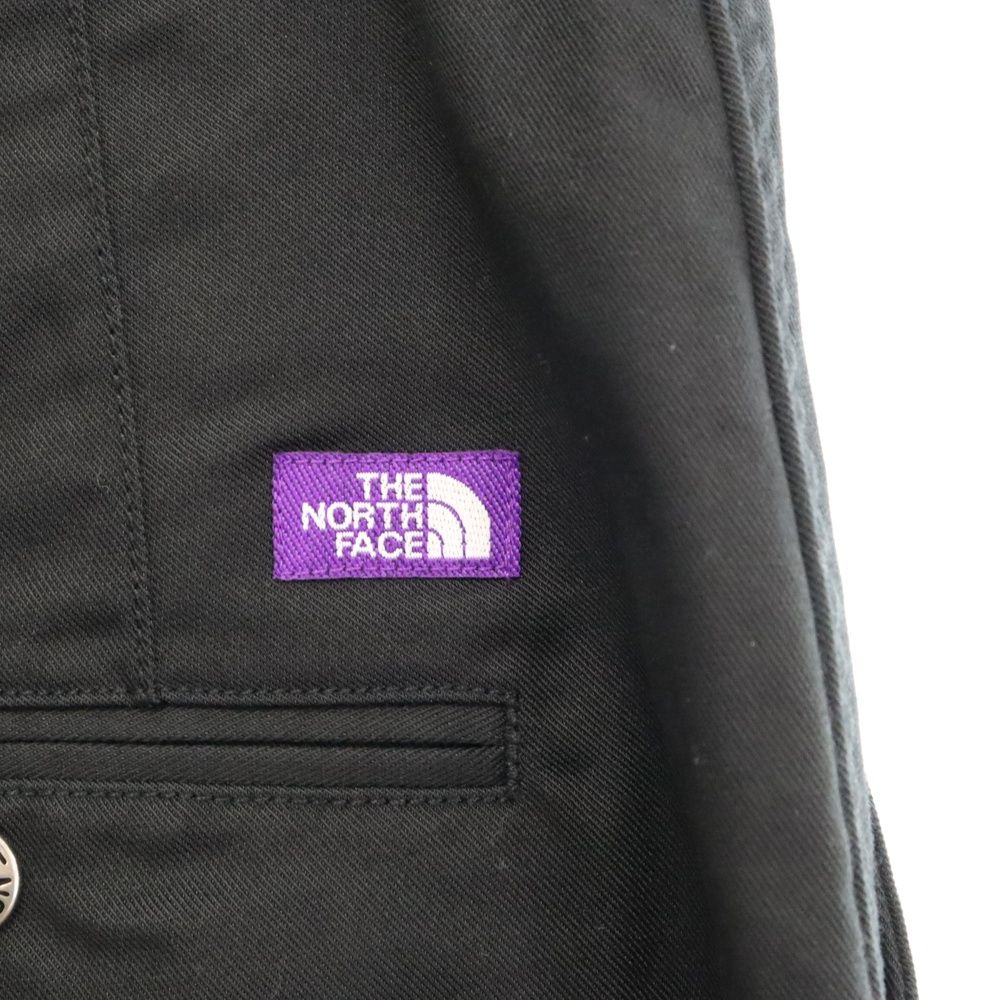 THE NORTH FACE PURPLE LABEL (ノースフェイスパープルレーベル) Stretch Twill Wide Tapered Pants ストレッチ ツイル テーパード パンツ ブラック レディース NT5302N