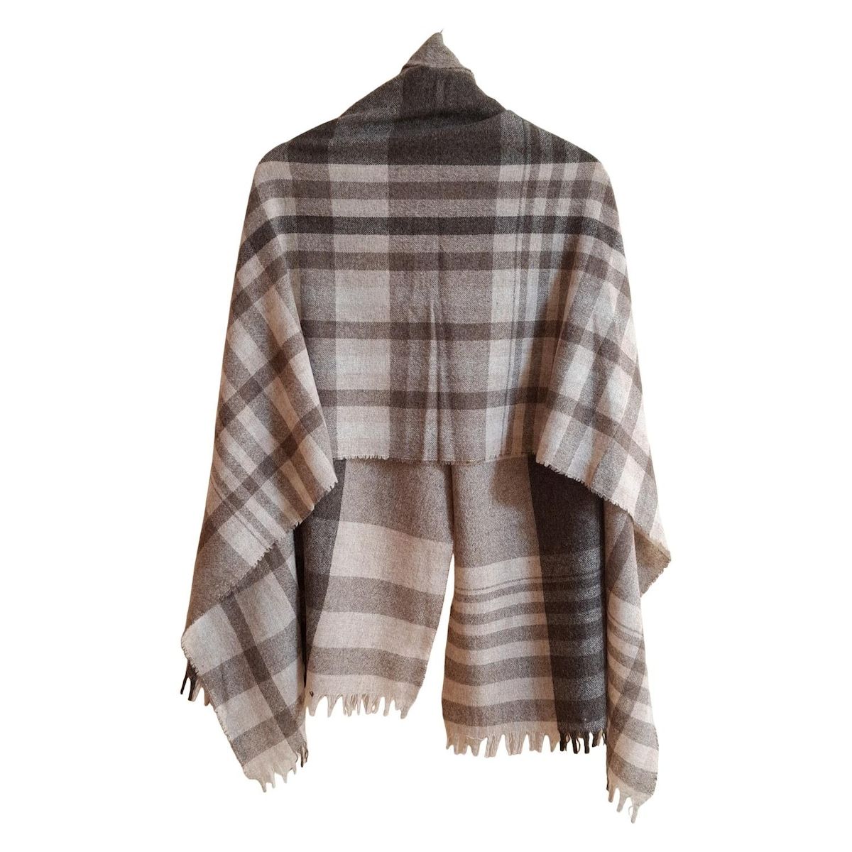 Max MaraWEEKEND マックスマーラウィークエンド マフラー - ベージュ チェック柄 ウール