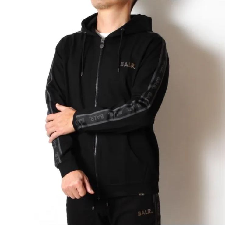 ボーラー BALR. Q-TAPE パーカースウェットパンツ上下 セットアップ 