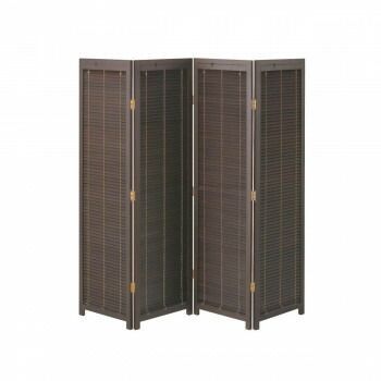 弘益 KOEKI UTILITY 衝立4連 ブラウン 高さ1720mm JPLB4BR