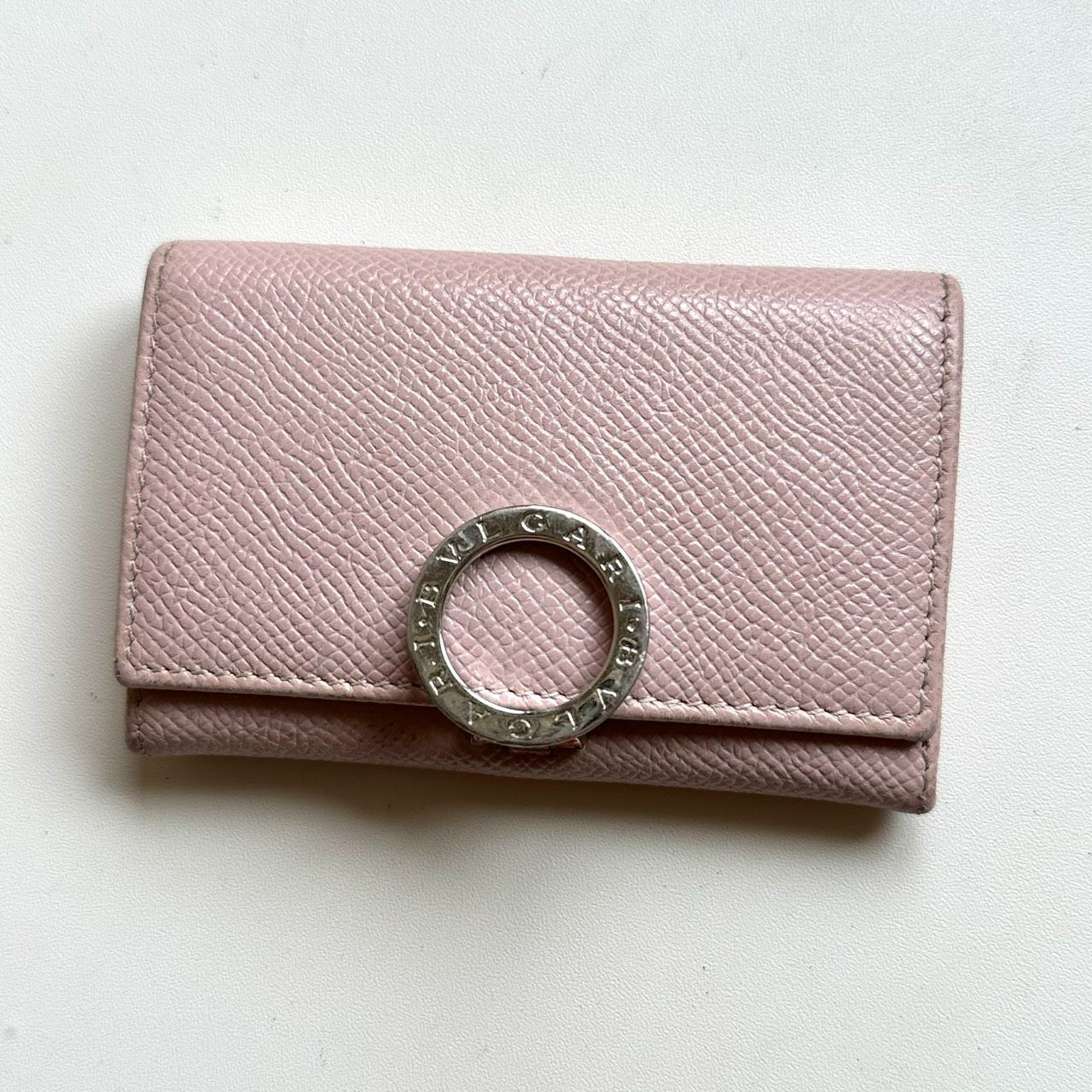 ブルガリ BVLGARI コインケース ロゴクリップ ピンク - メルカリ
