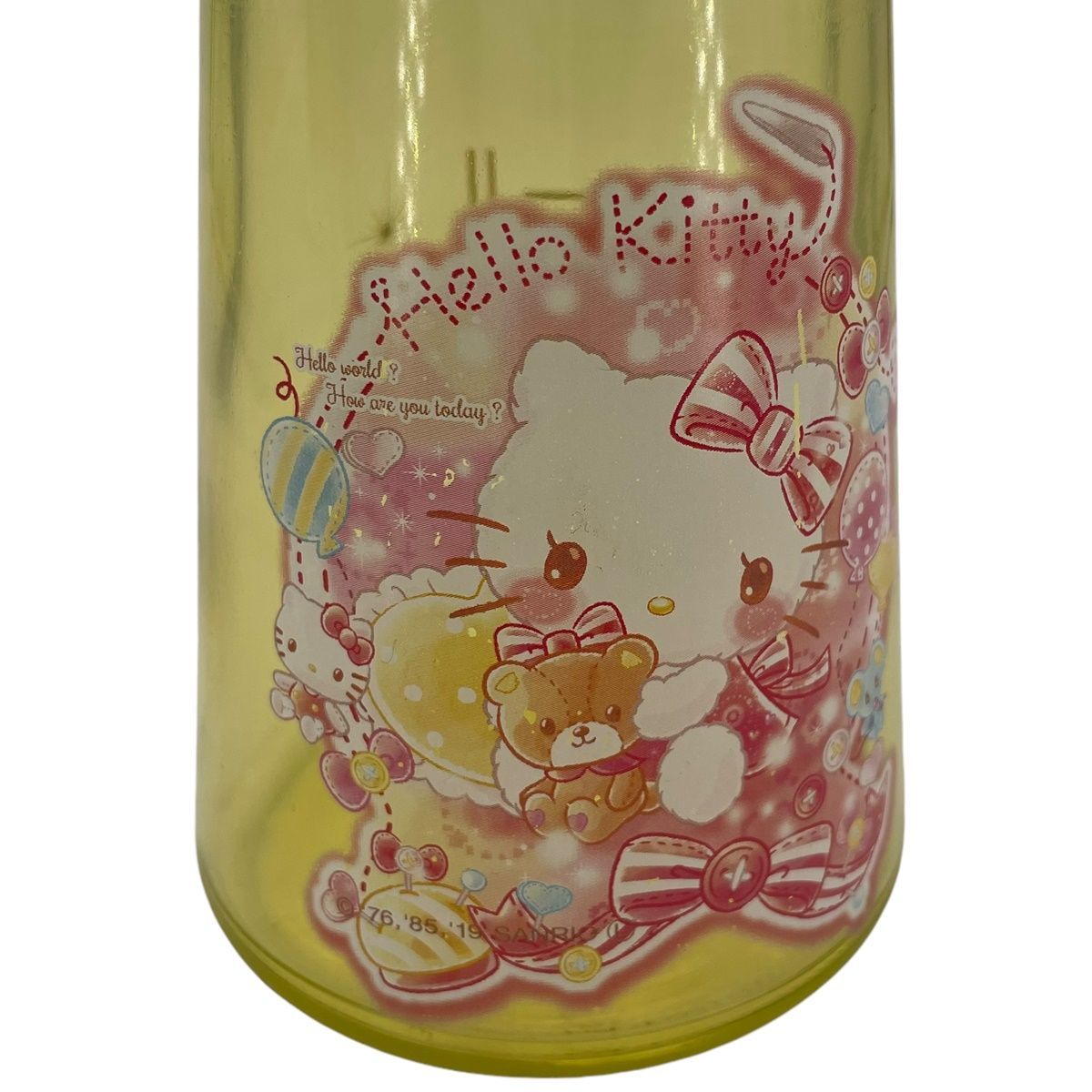 中古】 空ボトル Fillico フィリコ サンリオ ハローキティ イエロー