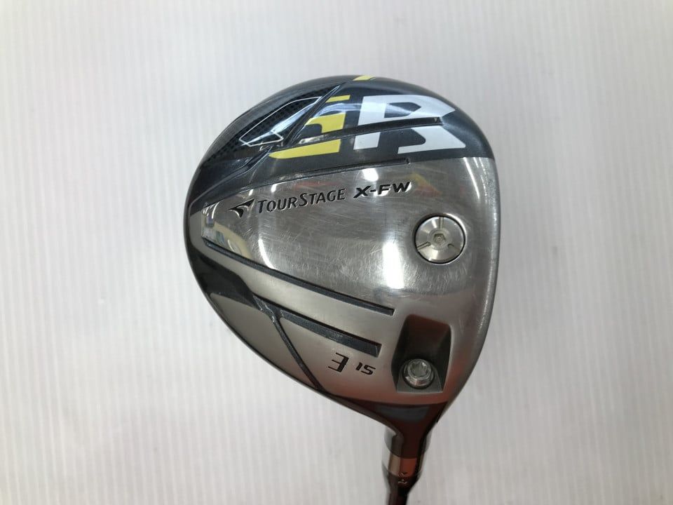 【即納】ツアーステージ X-FW GR (2014) | 15 | S | ツアーAD B14-03w | 中古 | フェアウェイウッド | ブリヂストン