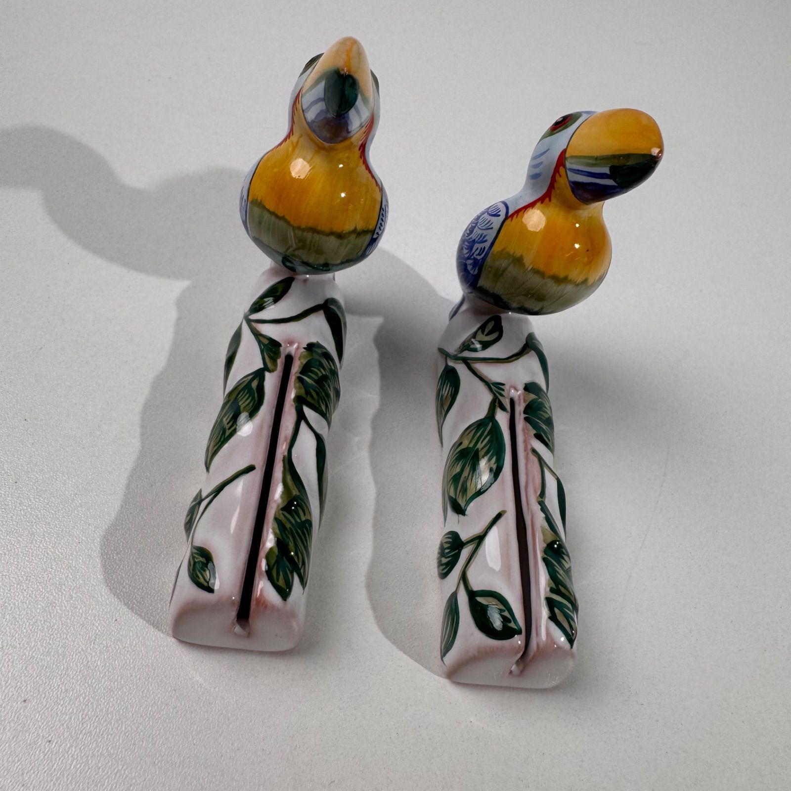 希少　HERMES　エルメス　カードスタンド　トゥカン　鳥　箸置き　バード クーポン配布中】【Aランク】🌈稀少 箱付き HERMES エルメス