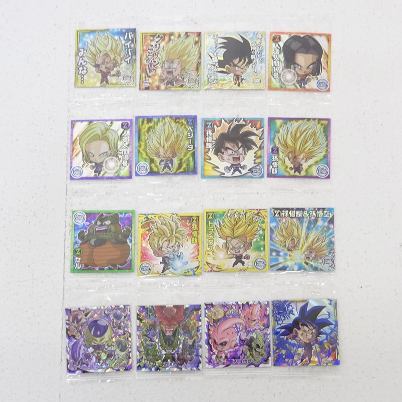 ドラゴンボール ウエハース 超戦士シール W18 フルコンプ