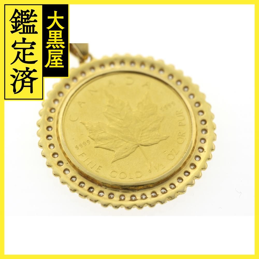 確認用 追加 画像です ノンブランドジュエリー トップ メイプルリーフコイン 1/2オンス