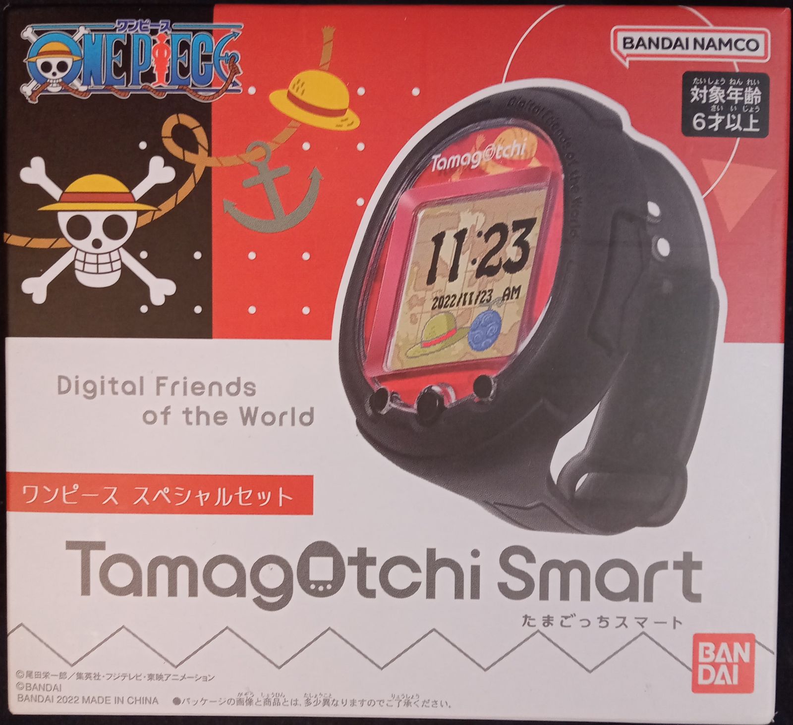 【中古】Tamagotchi Smart ONE PIECEスペシャルセット たまごっち ワンピース Tamagotchi Smart ワンピーススペシャル