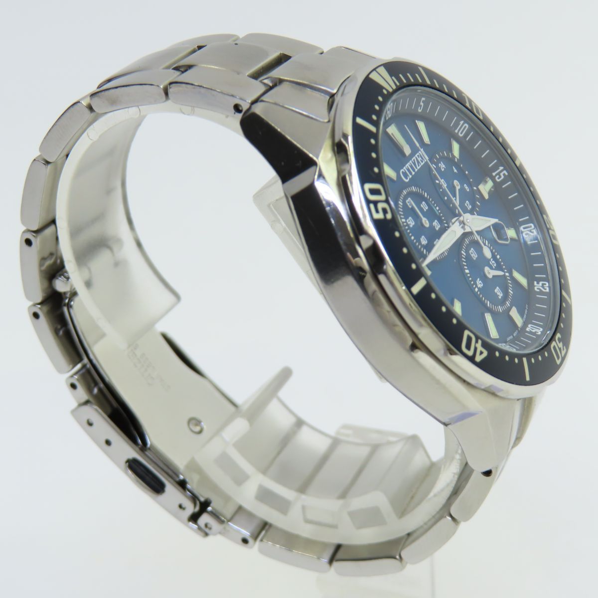 Citizen VO10-6772F ALTERNA Eco-Drive Blue Dial Chronograph