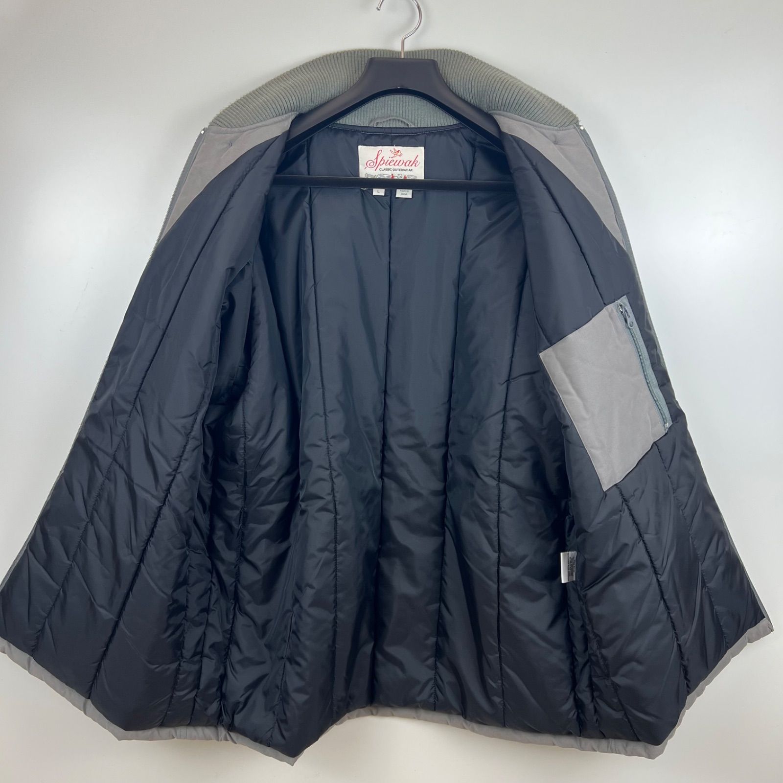 SPIEWAK 90s old puffy mack jacket L スピワック オールド