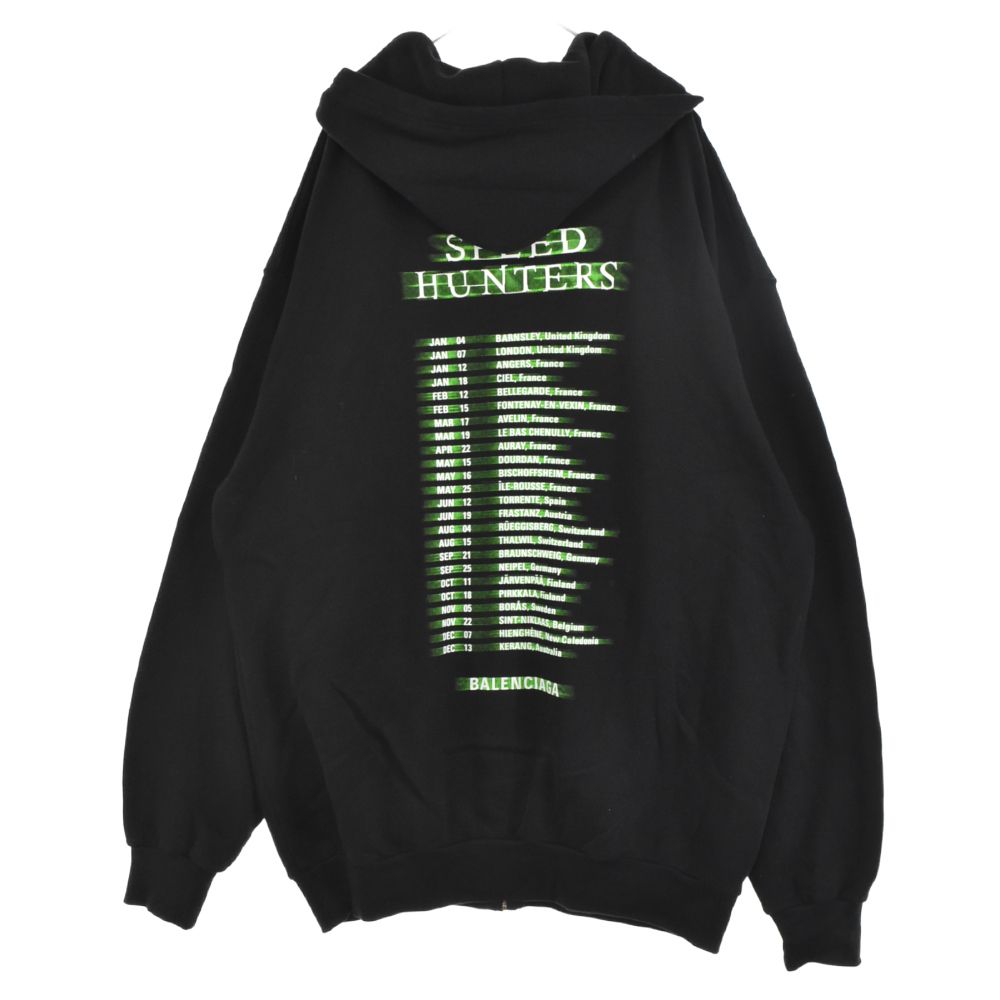 BALENCIAGA (バレンシアガ) 19SS Speed Hunters Zip Up Hoodie