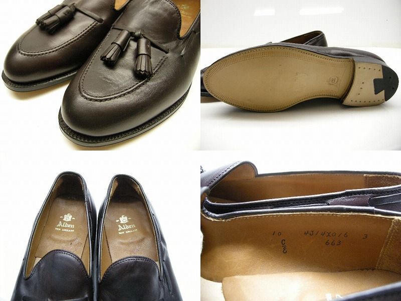 サイズUS10E (約28cm相当)□新品□オールデン Alden タッセル 