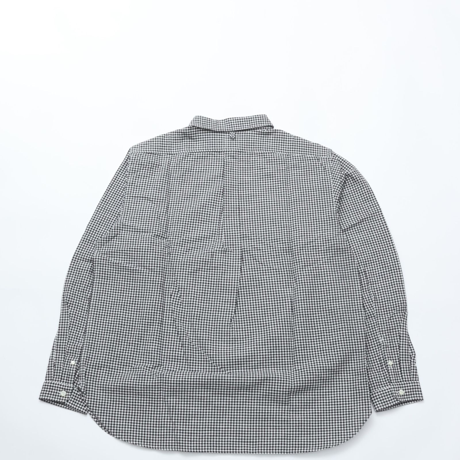 maillot マイヨ Sunset Gingham New Work Shirts BLACK サン