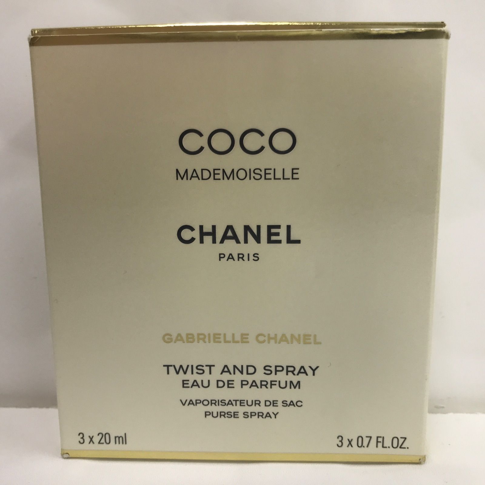 S2201 CHANEL シャネル ココ マドモアゼル ツィスト＆スプレイ(オードゥ パルファム) 20ml ×2本