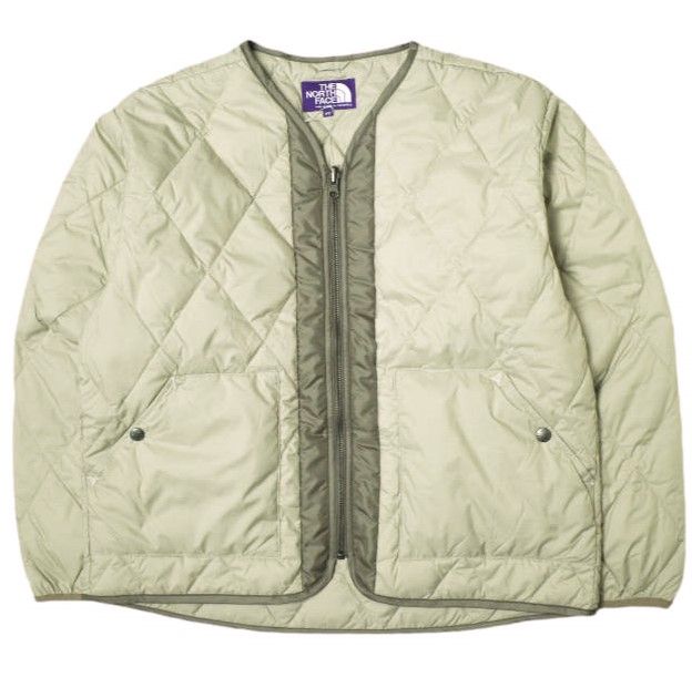 THE NORTH FACE PURPLE LABEL ザ ノースフェイス パープルレーベル 24AW PLAS Field Down Cardigan 光電子 ダウンカーディガン N24FA027 WS Stone nanamica 定価44 000円