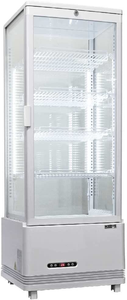 Hijiru 卓上冷蔵ショーケース100L/ブラック【HJR-UTK100BK】 ケーキ屋