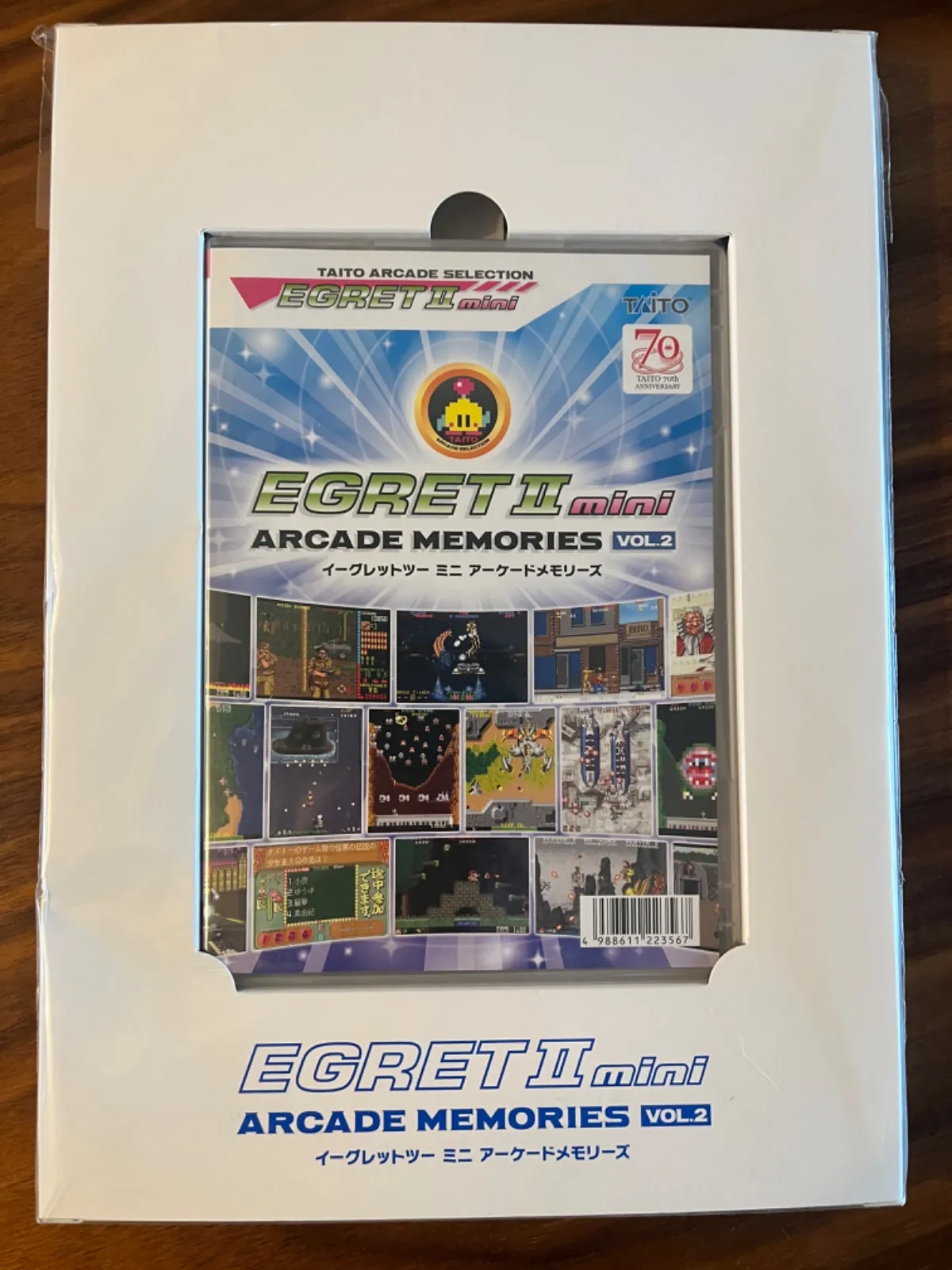 ■【新品未開封】アーケードメモリーズＶＯＬ.２　電撃ＴＡＩＴＯ ＳＴＡＴＩＯＮ３ EGRET II mini用SDカード「アーケードメモリーズVOL.2」，12月21