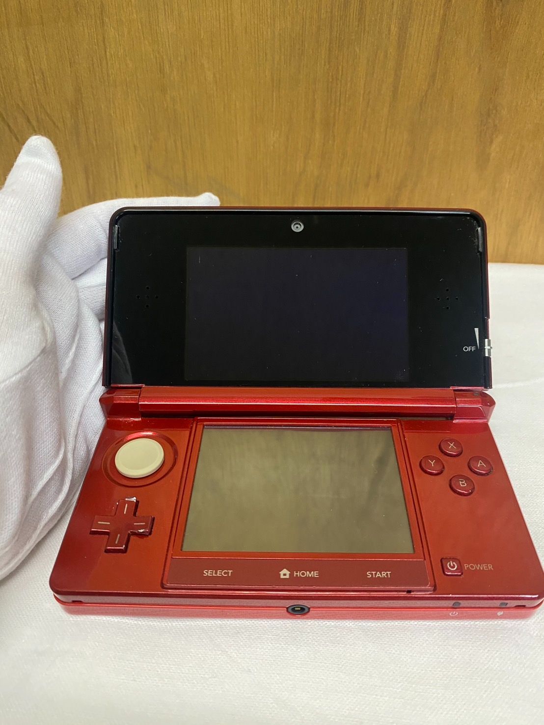 Nintendo 3DS レッド 本体のみ　ジャンク扱い ゲオ公式通販サイト/ゲオオンラインストア【中古・箱説あり