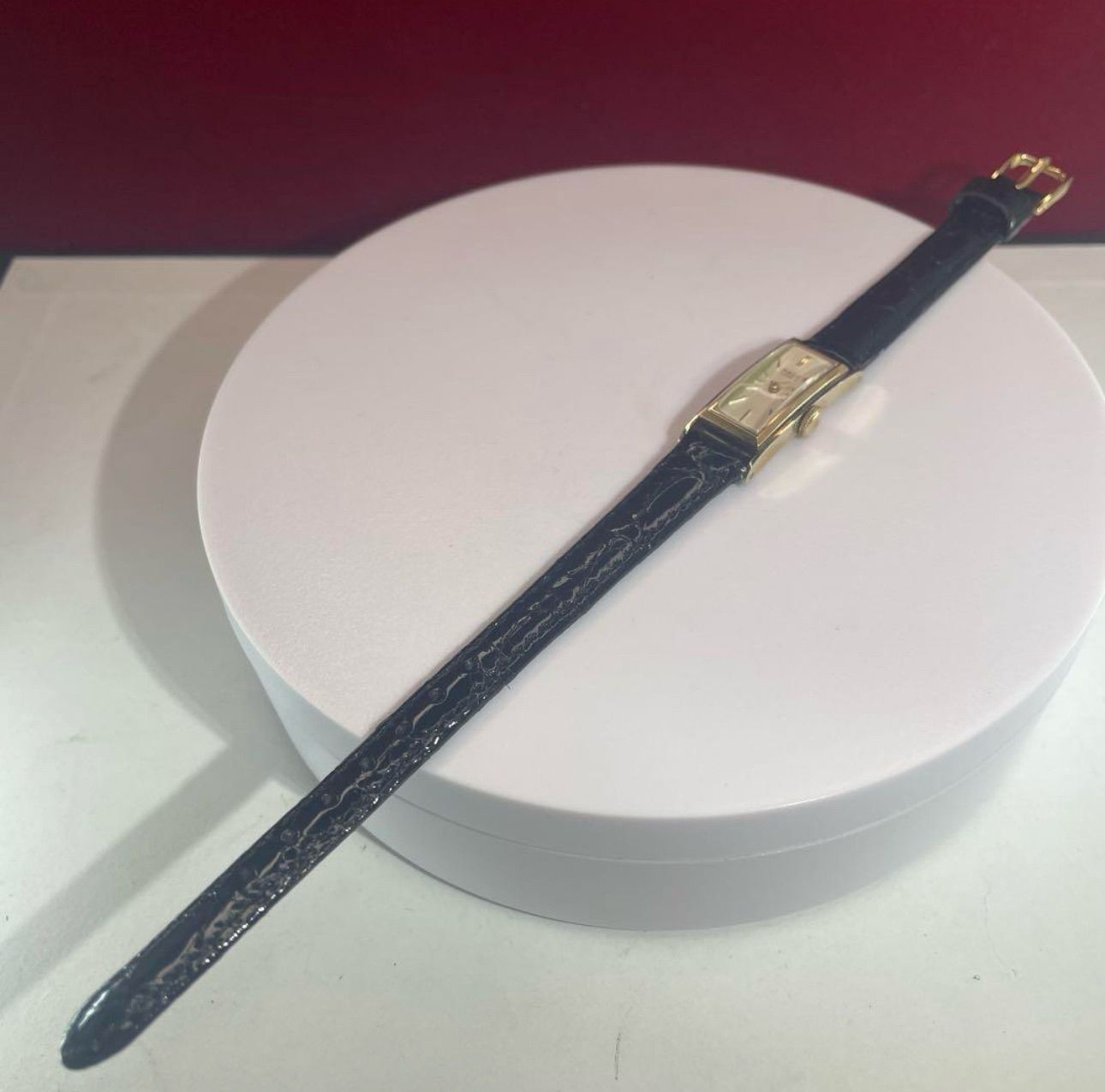 18k無垢】未使用保管品 60s RADO スイス製 手巻 17石 腕時計