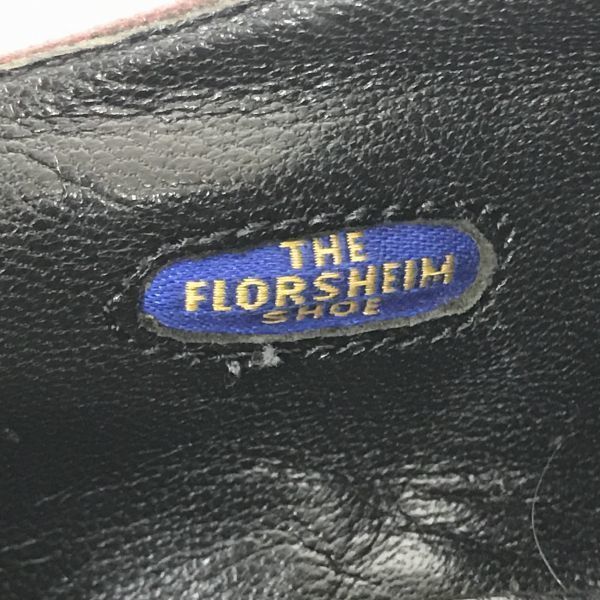 80s-90s?/Vintage☆USA名門☆フローシャイム/FLORSHEIM☆本革/Uチップ