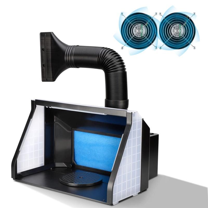 Anesty 塗装ブース プラモデル LED照明 ペインティングブース Amazon | Anesty 塗装ブース スプレーブース LED照明 スイッチ2