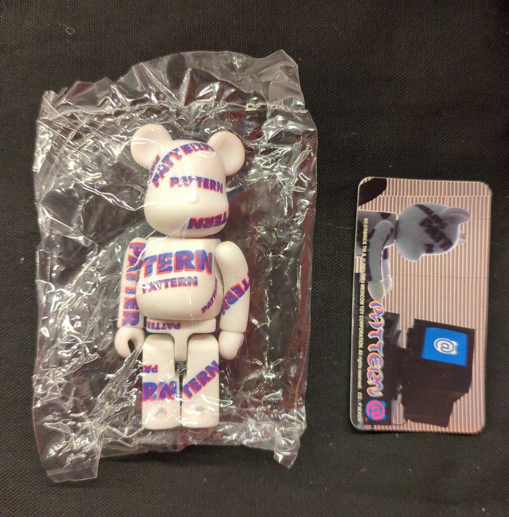 ベアブリック 100% PATTERN パターン オシャレ MEDICOMTOY BE@RBRICK PATTERN パターン柄 100% シリーズ7 - メルカリ
