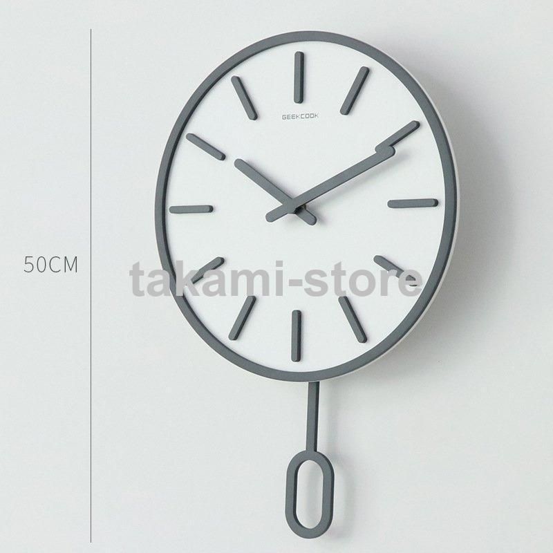 壁掛け時計 掛け時計 おしゃれ 振り子時計 クロック アクリル インテリア時計 見やすい ハト時計 シンプル モダン 鳩時計 電池 2024 -  メルカリ