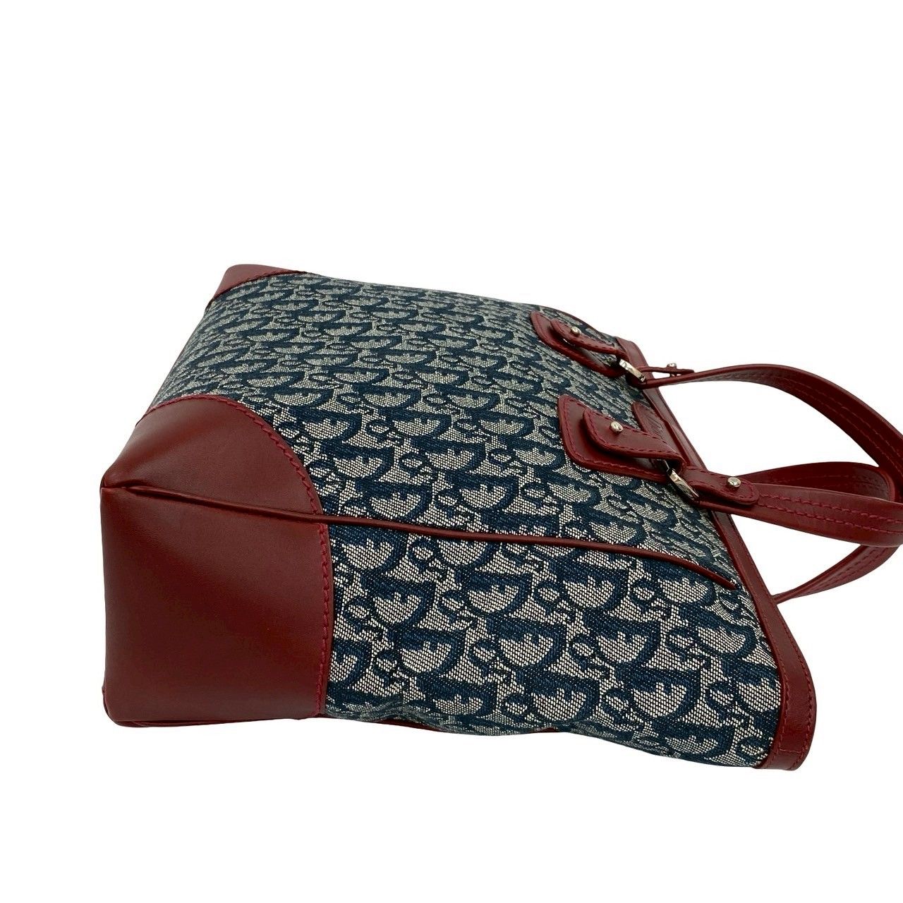 極 美品 Christian Dior ディオール ロゴ トロッター 柄