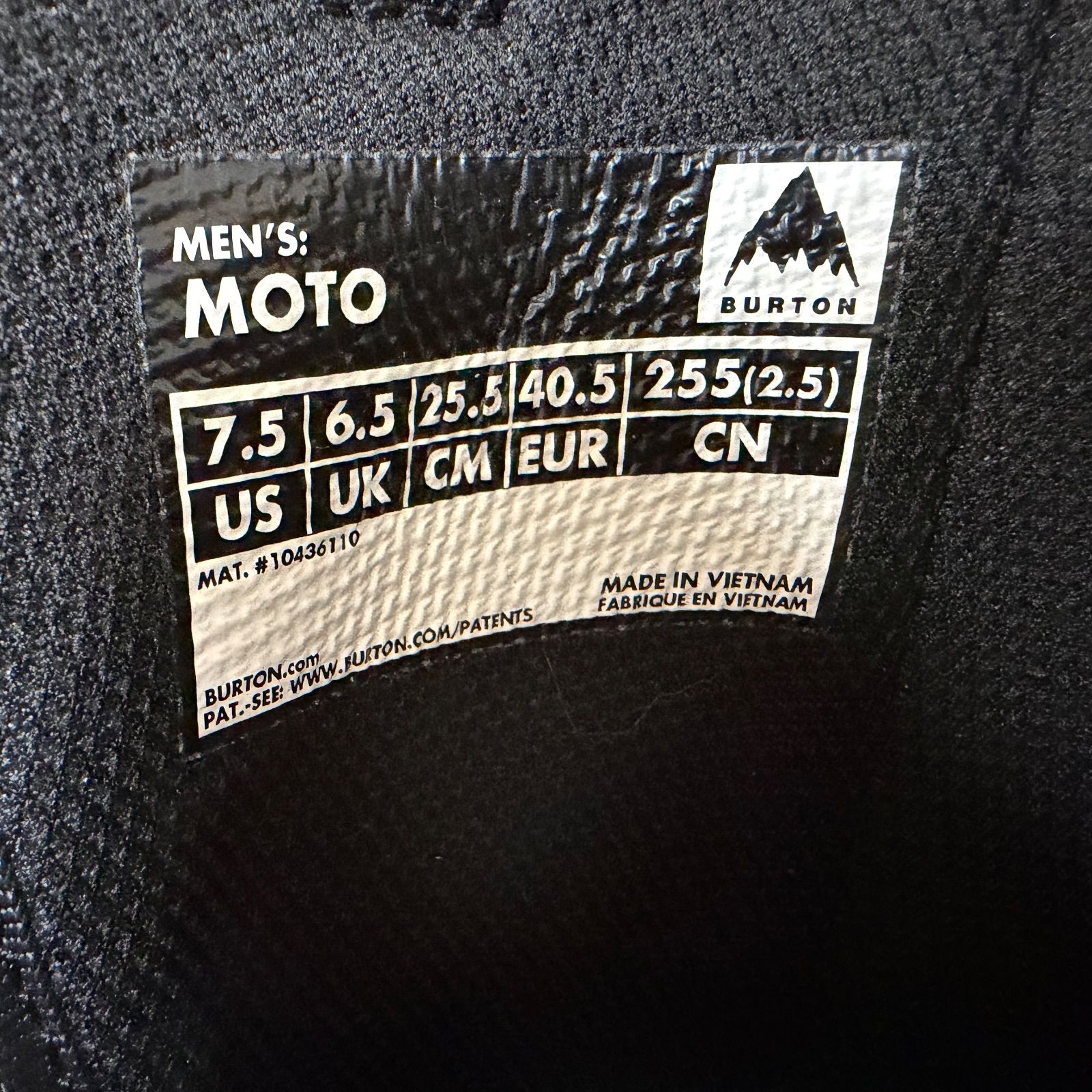 バートン ブーツ スノーボード モト Burton moto SNOWBOARD スノーボード メンズ 25.5cm オールラウンドモデル ジャンプ グラトリ ジブ トリック フリーラン フォレストモス 23-24モデル マウンテンロゴ WHITEMONARCHHOTEL_COM